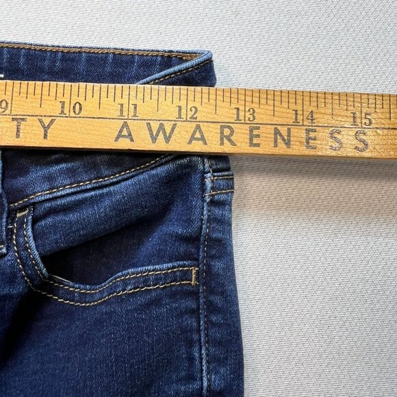 American Eagle Womens Skinny Ankle Jegging Jeans Super Stretch Size 4 Long Blue - Picture 7 of 11